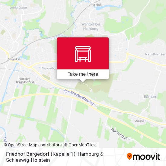 Friedhof Bergedorf (Kapelle 1) map