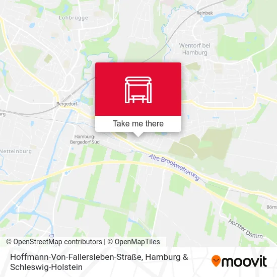 Карта Hoffmann-Von-Fallersleben-Straße