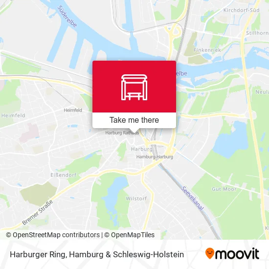 Карта Harburger Ring