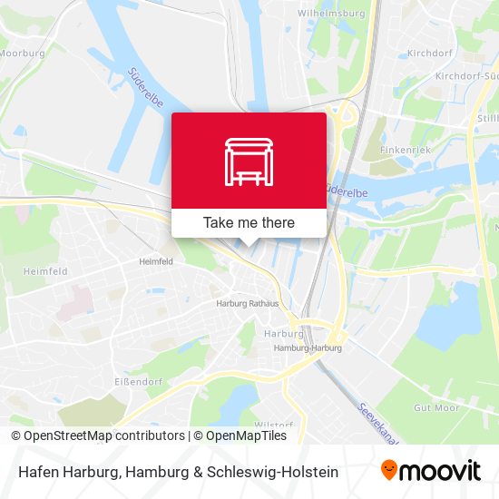 Hafen Harburg map