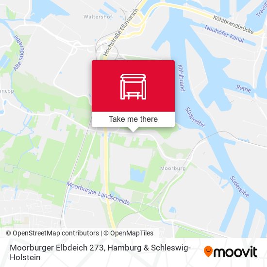 Moorburger Elbdeich 273 map