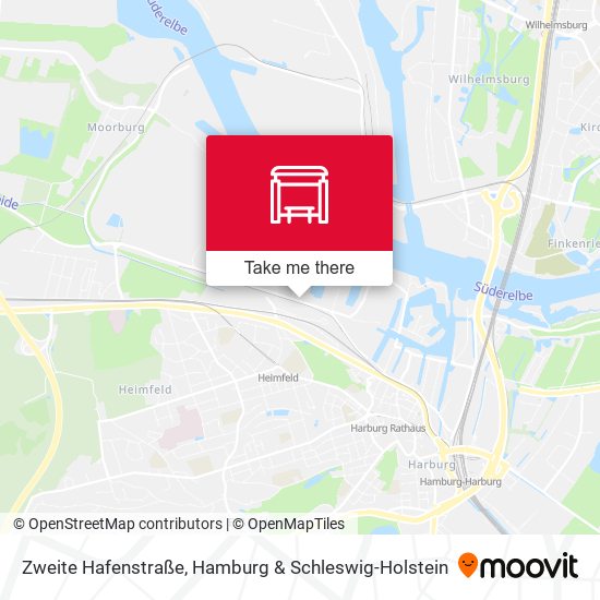 Zweite Hafenstraße map
