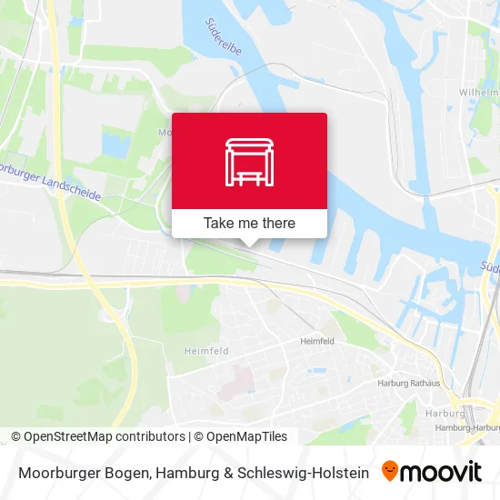 Карта Moorburger Bogen