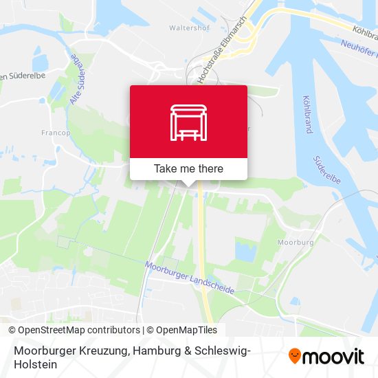 Moorburger Kreuzung map