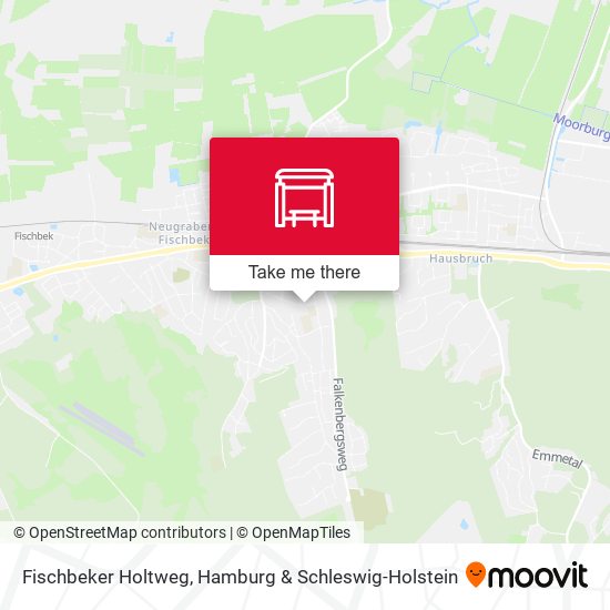 Fischbeker Holtweg map