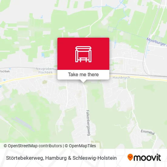 Карта Störtebekerweg