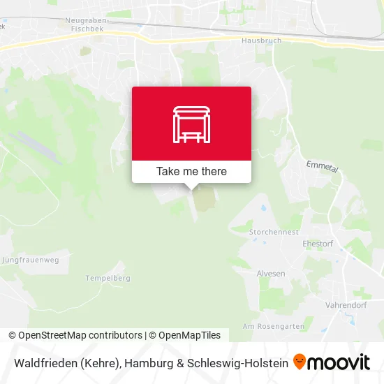 Карта Waldfrieden (Kehre)