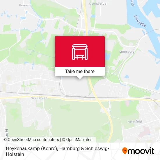 Карта Heykenaukamp (Kehre)