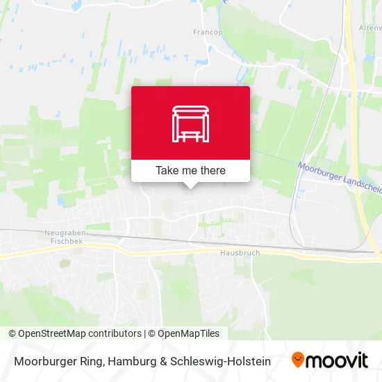 Карта Moorburger Ring
