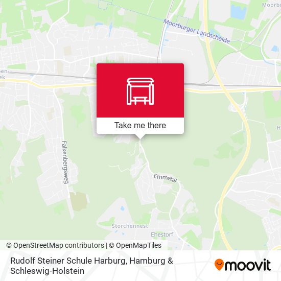 Rudolf Steiner Schule Harburg map