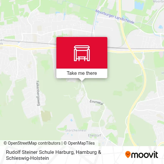 Rudolf Steiner Schule Harburg map