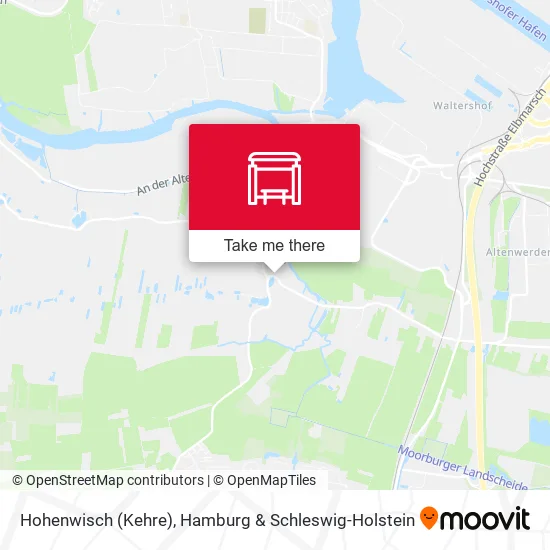 Карта Hohenwisch (Kehre)