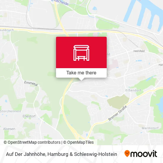 Карта Auf Der Jahnhöhe