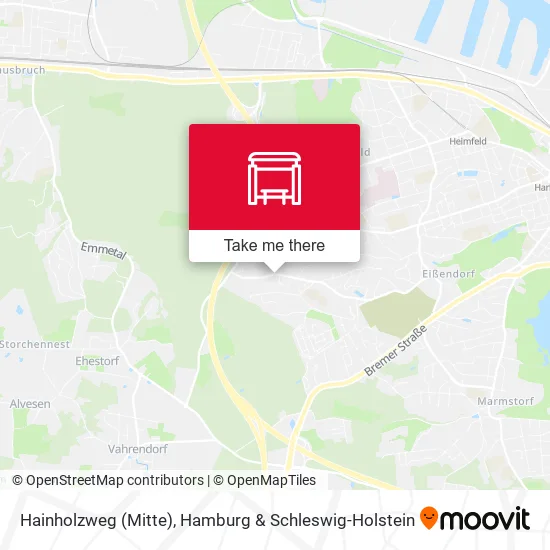 Карта Hainholzweg (Mitte)