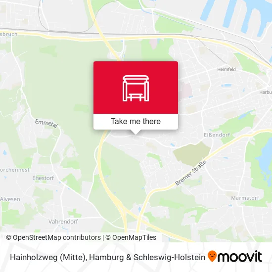Карта Hainholzweg (Mitte)