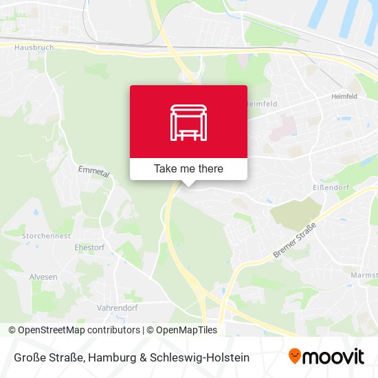 Große Straße map