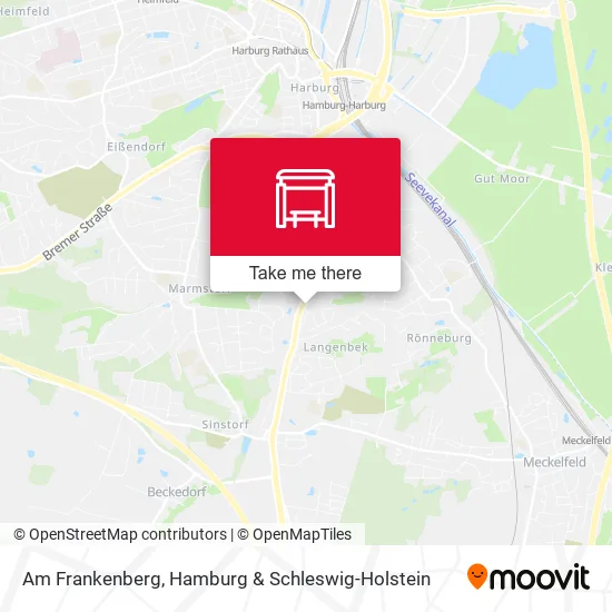 Карта Am Frankenberg