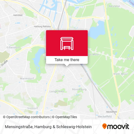 Карта Mensingstraße