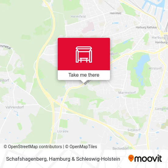 Карта Schafshagenberg