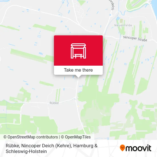 Карта Rübke, Nincoper Deich (Kehre)