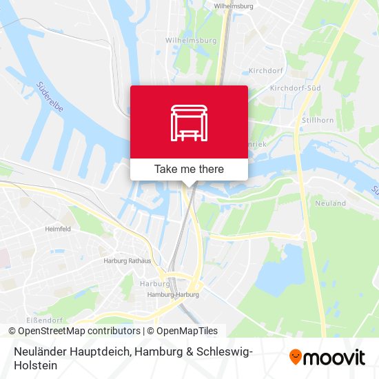Neuländer Hauptdeich map