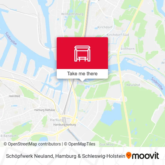 Карта Schöpfwerk Neuland