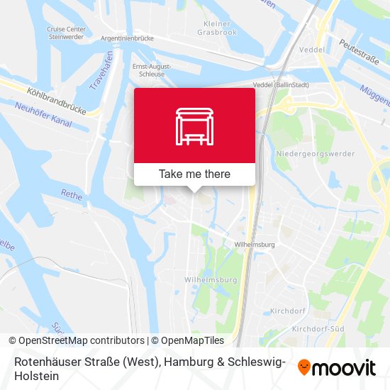 Rotenhäuser Straße (West) map