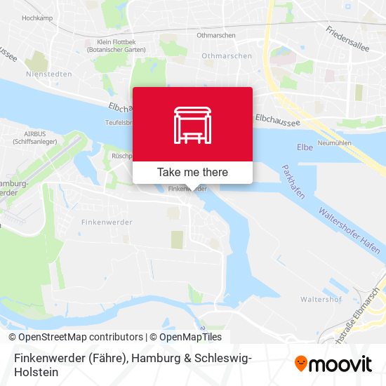 Finkenwerder (Fähre) map