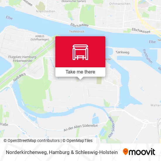 Карта Norderkirchenweg