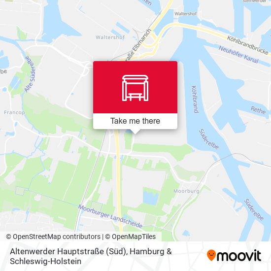 Altenwerder Hauptstraße (Süd) map