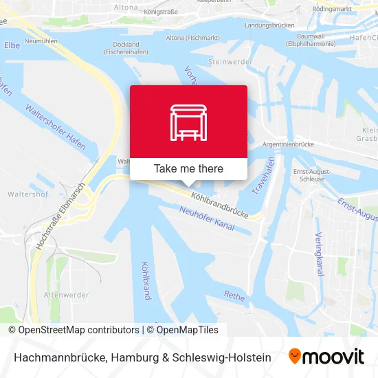 Карта Hachmannbrücke