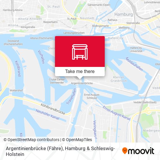 Argentinienbrücke (Fähre) map