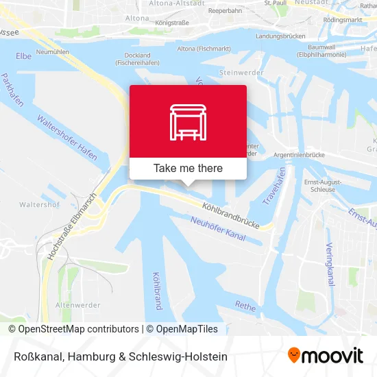 Карта Roßkanal