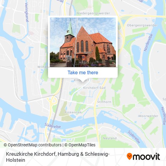 Kreuzkirche Kirchdorf map