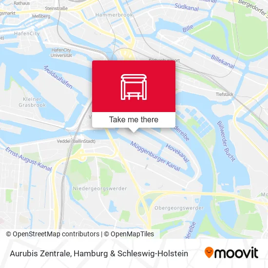 Карта Aurubis Zentrale