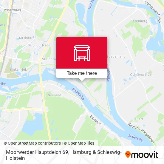 Карта Moorwerder Hauptdeich 69
