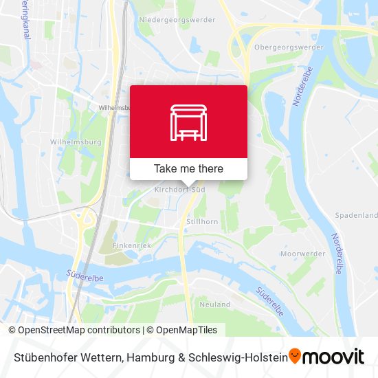 Stübenhofer Wettern map