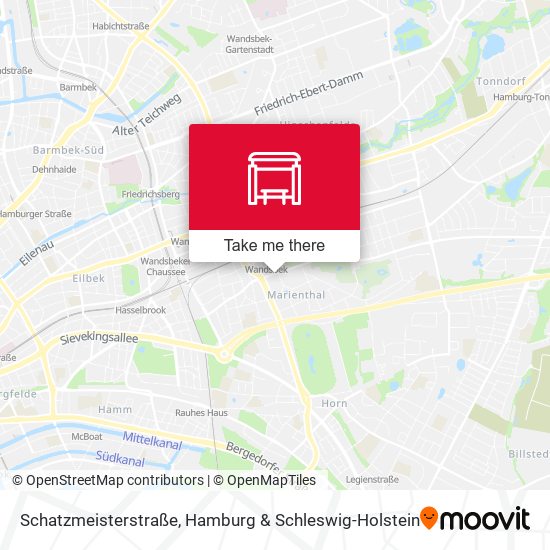 Schatzmeisterstraße map