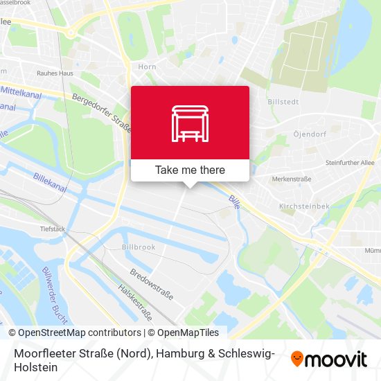 Moorfleeter Straße (Nord) map