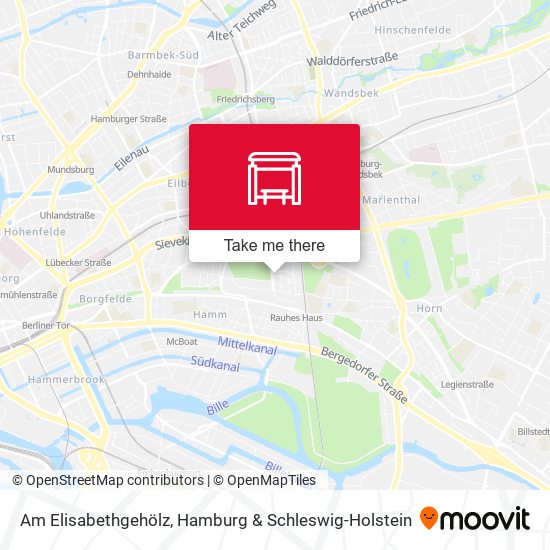 Am Elisabethgehölz map