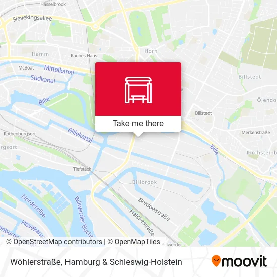 Карта Wöhlerstraße