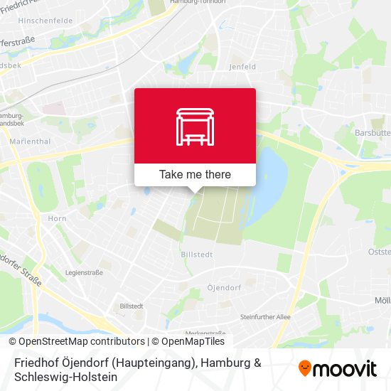 Friedhof Öjendorf (Haupteingang) map