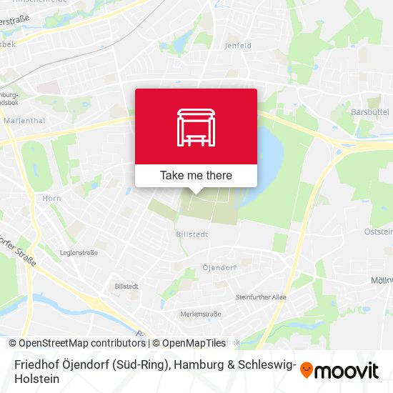 Friedhof Öjendorf (Süd-Ring) map