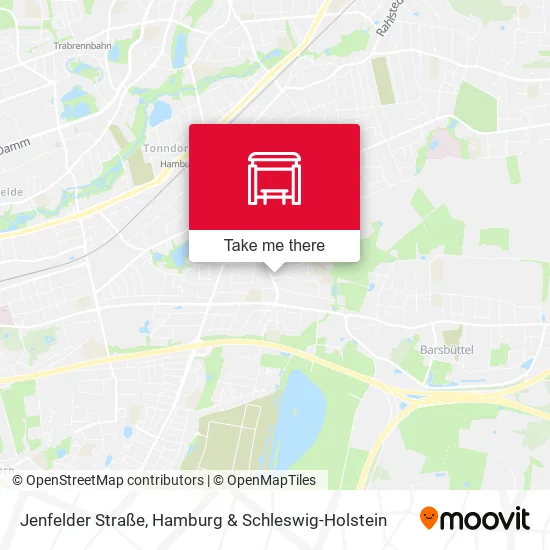 Карта Jenfelder Straße