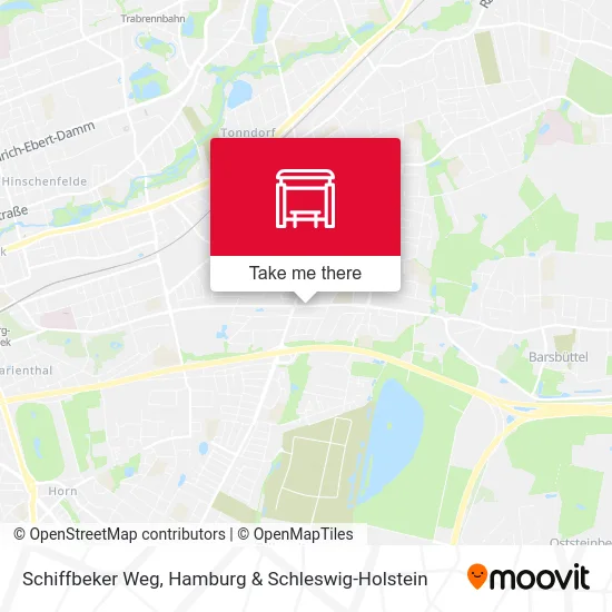 Карта Schiffbeker Weg