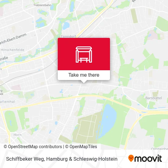 Карта Schiffbeker Weg