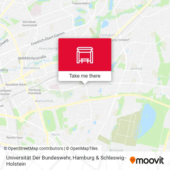 Карта Universität Der Bundeswehr