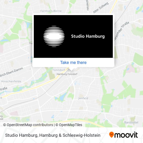 Studio Hamburg map