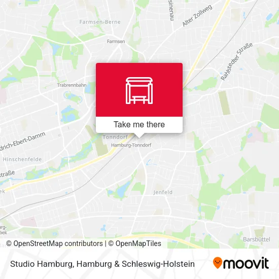 Карта Studio Hamburg