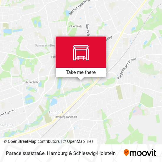 Карта Paracelsusstraße